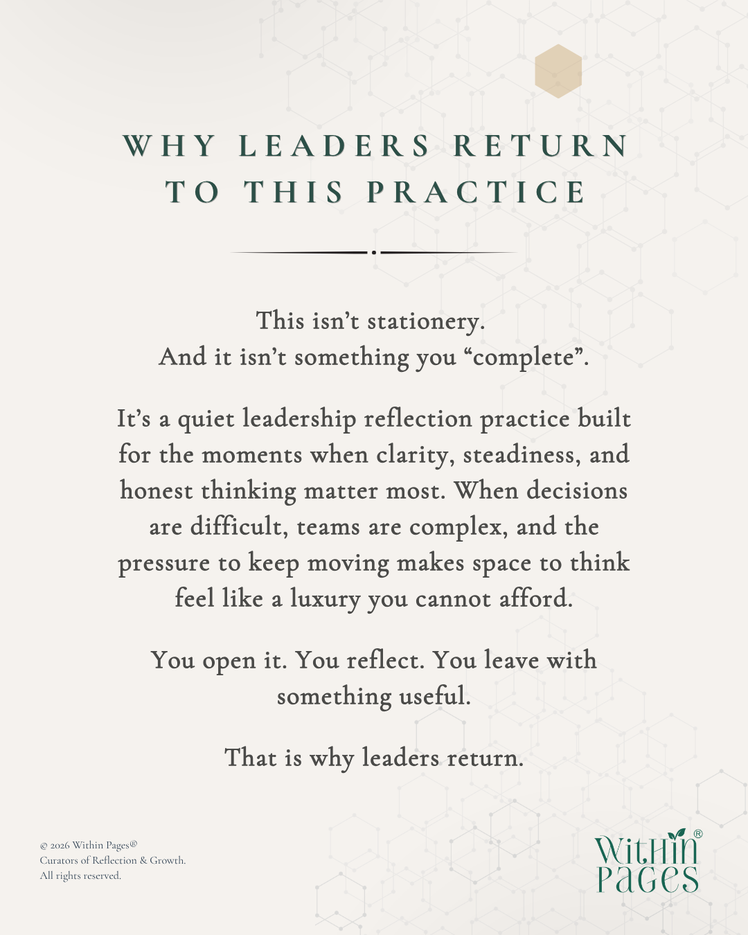 Move Through: A Journal for Shaping Growth through Practice