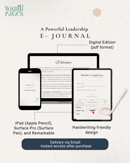 Move Through: A Journal for Shaping Growth through Practice
