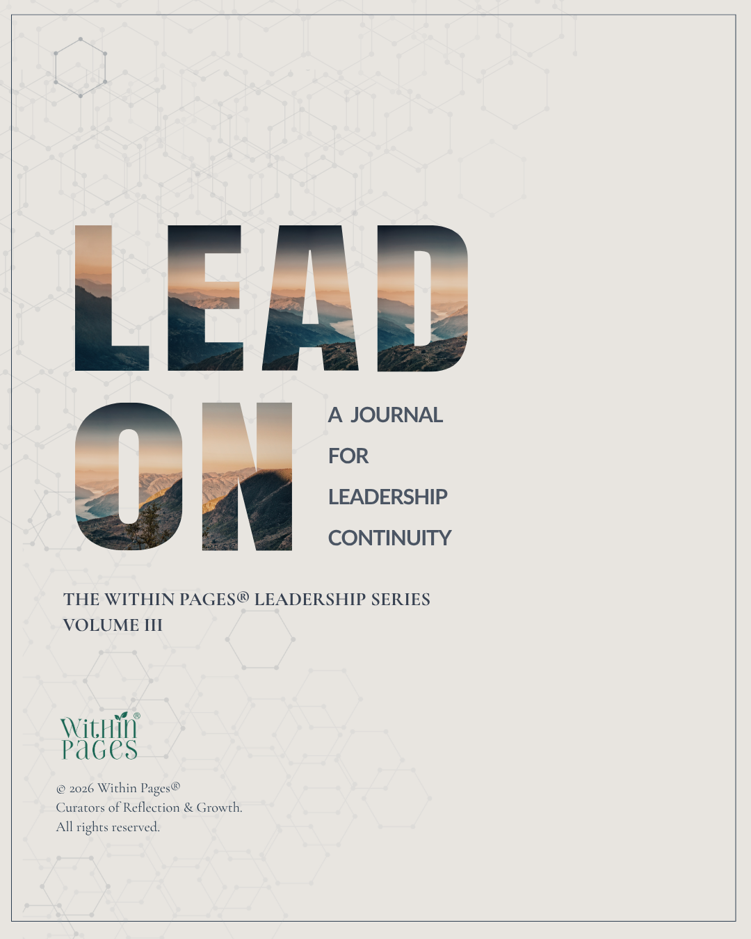 Lead On: A Journal for Leadership Continuity