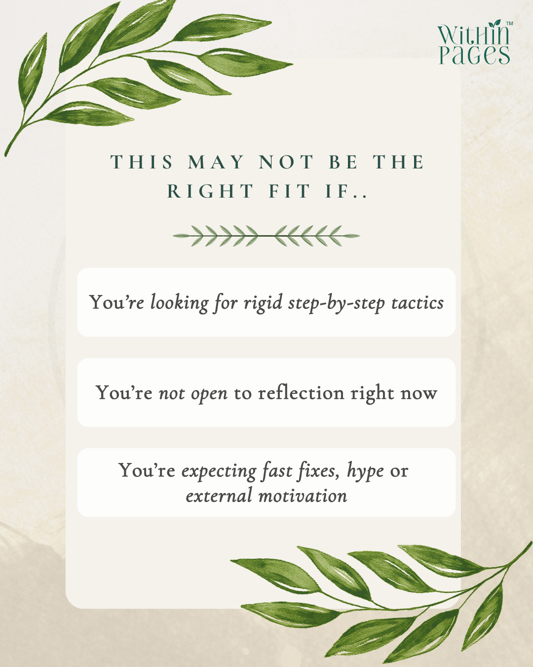 Step In: A Journal for the Leader you are Becoming